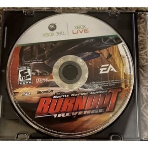 Burnout Revenge‎ Xbox 360 Video Game Disc Only